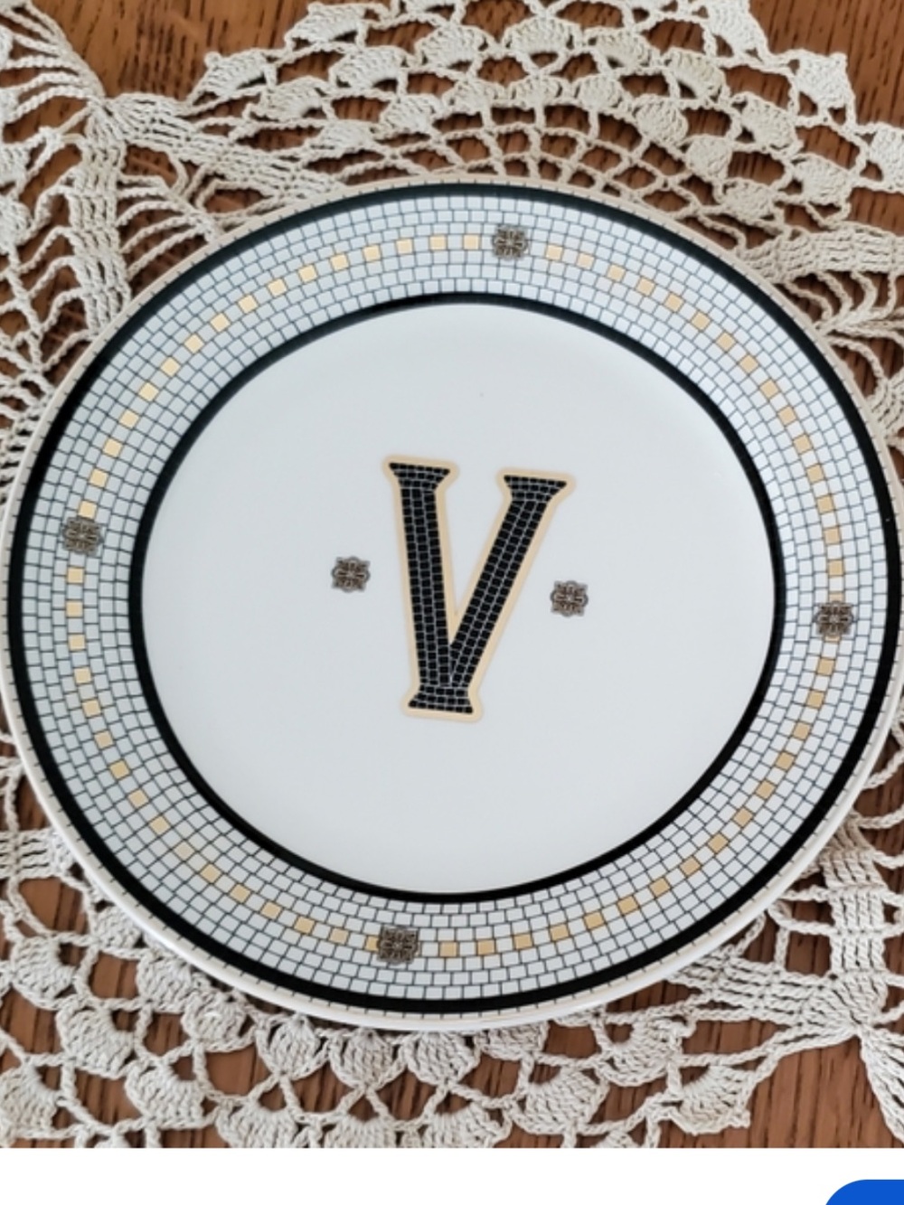 Anthropologie Bistro White Ceramic Dessert Plate - Classic White Glaze